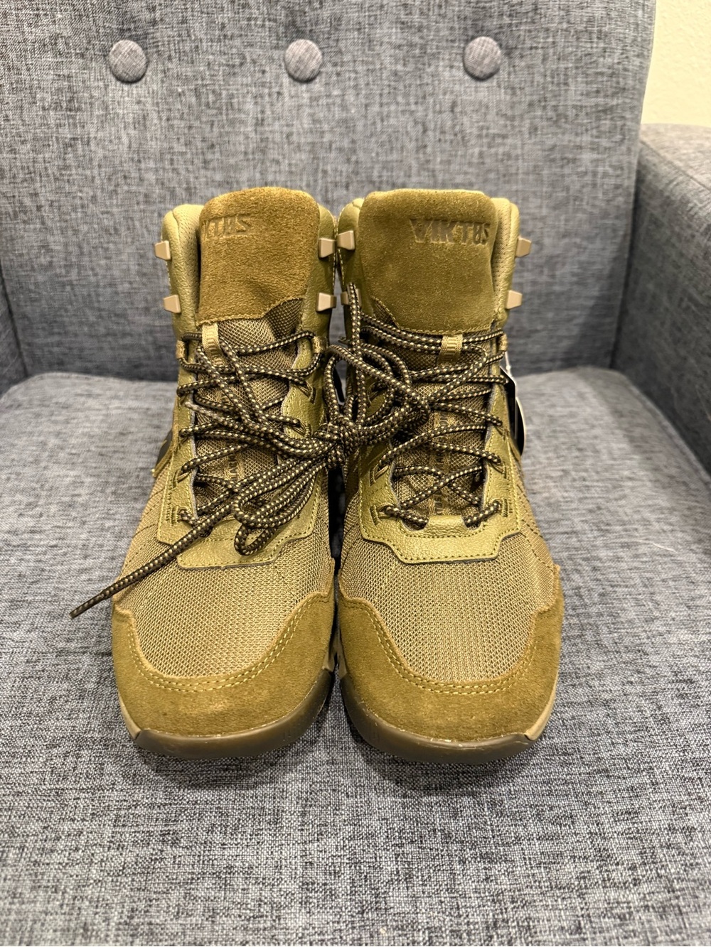 Men's Vitkos Tactical Boot in Olive — Rugged Field Performance size 11